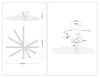 Светильник потолочный Ambrella Light LineTech (ЛинеТецх) FL6221