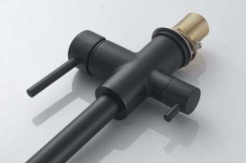 Смеситель для кухни Maretti Project Black PB31RZF12 на мойку черный - фото 4