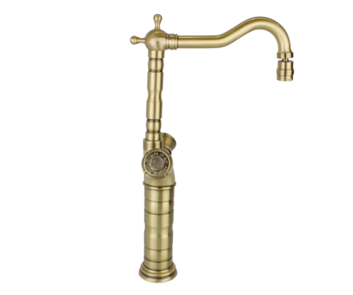 Смеситель для кухни Bronze de Luxe ROYAL 21973K/1 на мойку бронза - фото 4