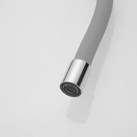 Смеситель для кухни Shevanik S443-9 на мойку серый