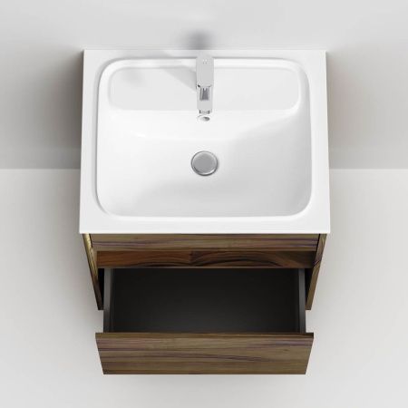 Тумба под раковину Am.Pm Func M8FFUX0601OF 60х50 подвесная цвет коричневый