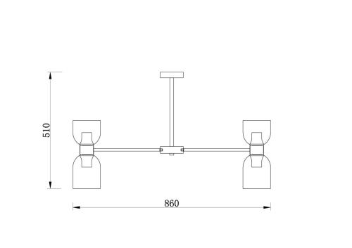 Светильник подвесной Freya Savia Modern FR5203PL-16BS - фото 4