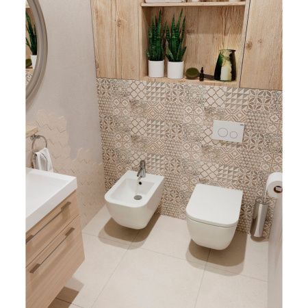 Биде подвесное Lavinia Boho One 33020070 цвет белый