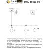 Люстра подвесная Omnilux NEMBRO (НЕМБРО) OML-59503-06