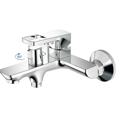 Cмеситель для ванны и душа Haiba HB60176 настенный хром