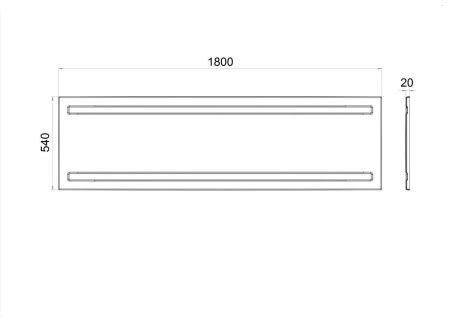 Экран фронтальный для ванны Niagara Atrio NG-A180