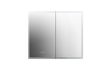 Зеркало-шкаф Aquatek AQ7803B-MLC 80х70 подвесной