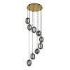 Люстра каскадная Arte Lamp Freddie (Фреддие) A2231SP-9PB