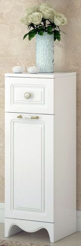 Комод Corozo Классика SD-00000336 31х31х85 напольный цвет белый