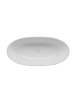 Ванна акриловая BelBagno BB717-1700-800 170х80 отдельностоящая овальная с ножками