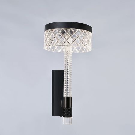 Бра Delight Collection Diamond cut (Диамонд цут) MB21020075-1A matt black