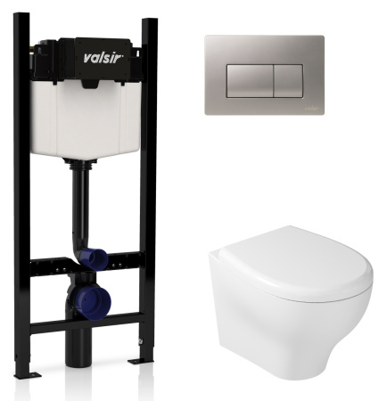Комплект унитаз с инсталляцией Valsir KIT VSCrM 7212 Slim P1