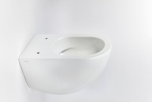 Чаша унитаза подвесная Galassia Dream 7317 цвет белый без сиденья безободковая каскадный смыв - фото 5