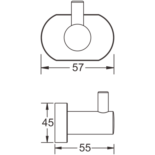 Крючок BELZ B90505-1 - фото 3
