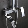 Душевая стойка ALMAes Turia SDI1820 настенная цвет хром