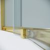 Душевой уголок Grossman Cosmo 301.K33.02.9090.32.00 90х90 стекло прозрачное профиль золото без поддона