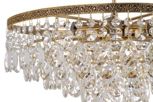 Люстра потолочная Arti Lampadari Castellana Gold (Цастеллана Голд) Castellana E 1.3.46.608 G - фото 2