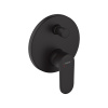 Смеситель для ванны и душа Hansgrohe Vernis Blend 71467670 встраиваемый в стену черный