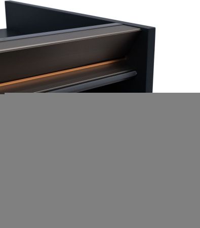 Тумба под раковину Allen Brau Activity 1.34012.AM 80х50 подвесная цвет черный