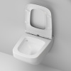 Унитаз подвесной Am.Pm Inspire V2.0 C50A1700MWSC белый матовый с сиденьем микролифт безободковый каскадный смыв