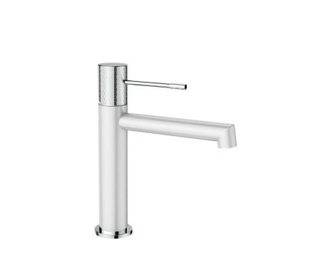 Смеситель AltroBagno Intento AltroBagnoIntento0132MW на раковину белый