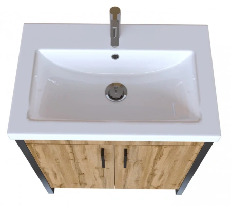 Тумба под раковину 1MarKa Grunge Loft Ц0000008499 70х40 цвет коричневый