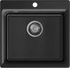 Кухонная мойка Granfest Level LV-510 черный 50х50 цвет черный поверхность матовая