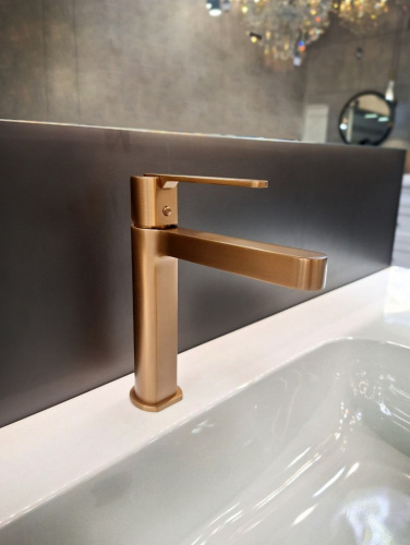 Смеситель для раковины AltroBagno Unione AltroBagnoUnione0138BC на раковину медь матовая - фото 4