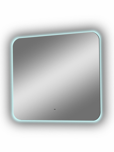 Зеркало в ванную Continent Burzhe ЗЛП2457 80х70 цвет белый - фото 3