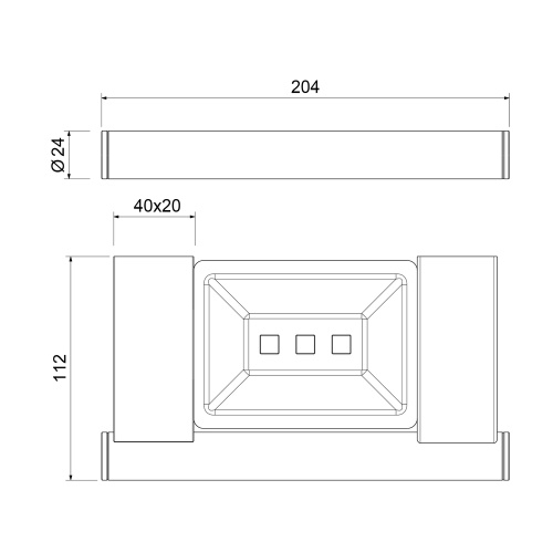 Полка Timo Luiro 18522/17 - фото 2