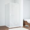 Душевой уголок Vegas-Glass AFP-Fis TUR+NOVO AFP-Fis NOVO 80*120 01 10 R 80х120 стекло матовое профиль белый без поддона