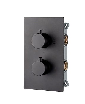 Смеситель для душа AQG Alpha 03ALT351NG встраиваемый в стену черный матовый