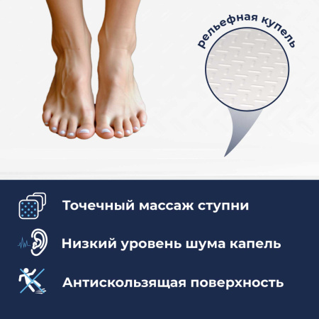 Душевой поддон керамический RGW CER 19170380-01 100х80 белый