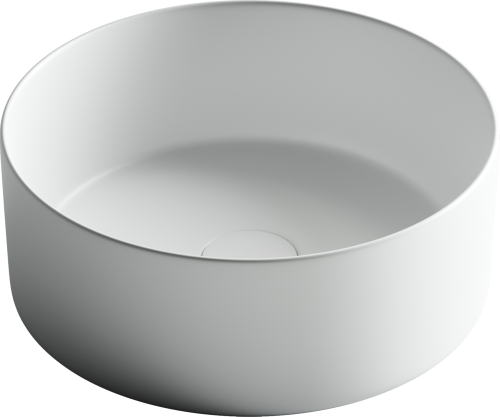 Раковина из сантехнического фарфора Ceramica Nova ELEMENT 36 см CN6032MW накладная цвет белый матовый - фото 2