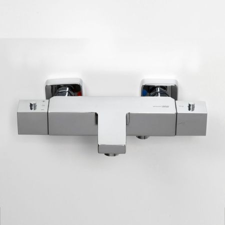 Смеситель для ванны Wasserkraft Alme 1500 1511 Thermo настенный хром с термостатом