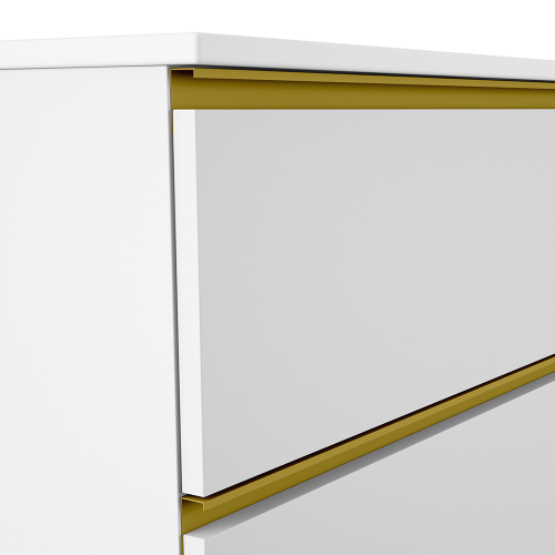 Тумба под раковину Visobath Granada 87525/73545 100х45х55 подвесная цвет белый матовый - фото 2