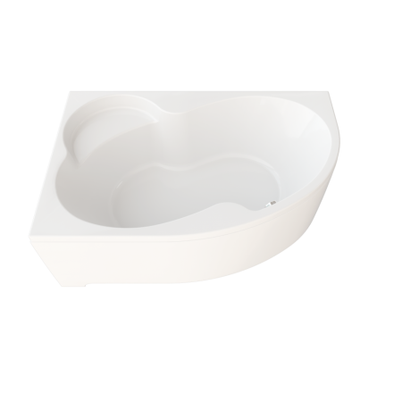 Ванна акриловая Тритон Мари Щ0000046124 170х110 пристенная асимметричная без каркаса