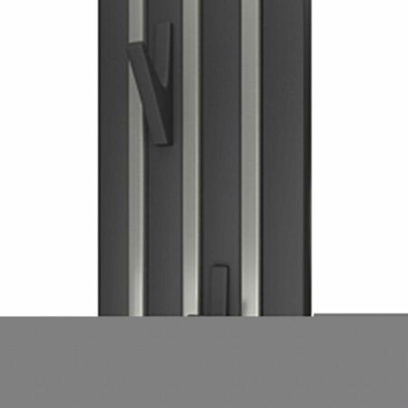 Полотенцесушитель электрический Point Пиано PN19722BC 15х120 черный;хром