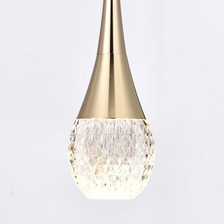 Светильник подвесной Delight Collection P0844-1A s-gold