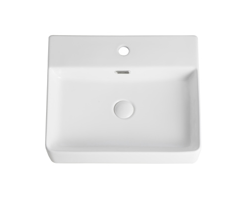 Раковина Orange 50 см B04-500w накладная цвет белый глянцевый - фото 4