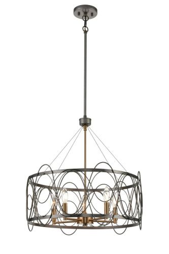 Люстра на штанге Vele Luce Stradivario (Страдиварио) VL4104P05 - фото 2