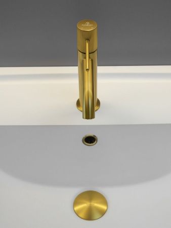 Смеситель AltroBagno Bilancia AltroBagnoBilancia0142BG на раковину золото