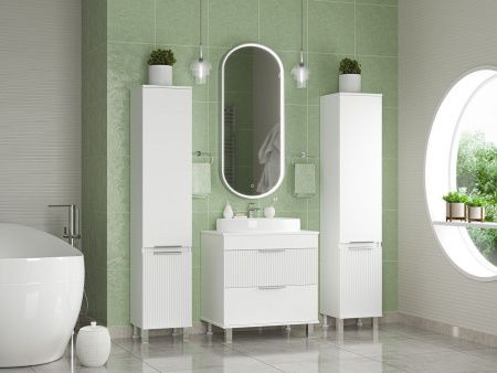 Тумба под раковину Brevita Enfida ENF-06070-0142Я 70х50 напольная цвет белый