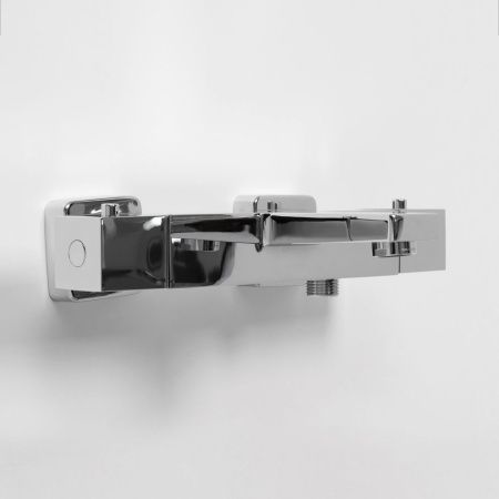 Смеситель для ванны Wasserkraft Alme 1500 1511 Thermo настенный хром с термостатом