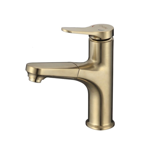 Смеситель D-Lin D158367-J на раковину золотой/сатин - фото 2