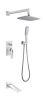 Душевая система Boheme Venturo 374-W-2 встраиваемая в стену цвет белый
