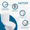 Унитаз-компакт напольный с бачком Santek Бореаль 1WH302146 белый с сиденьем микролифт каскадный смыв
