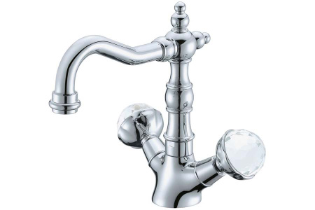 Смеситель Boheme Brilante Presente 352 на раковину хром