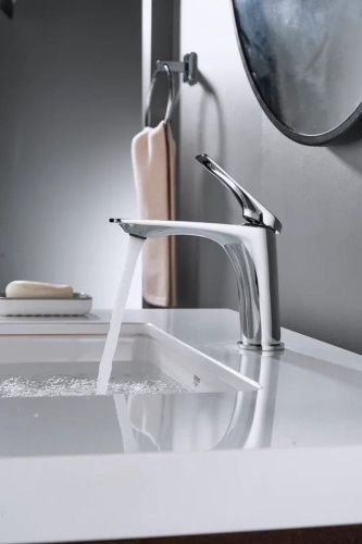 Смеситель Shevanik S9101 на раковину хром - фото 5