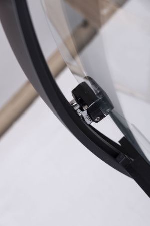 Душевой уголок Niagara Nova 68060811BLACK 90х90 стекло прозрачное профиль черный без поддона